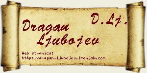 Dragan Ljubojev vizit kartica